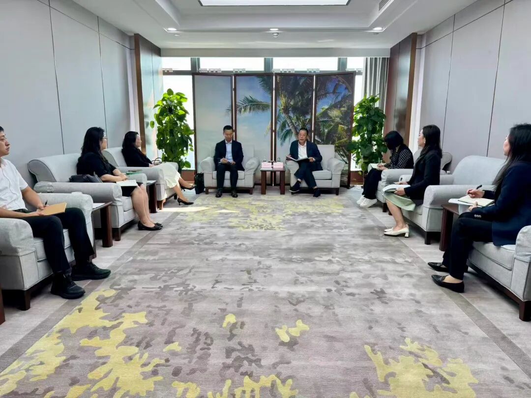 海南物流集团与联晟智达座谈共商合作新路径 携手赋能自贸港供应链高质量发展